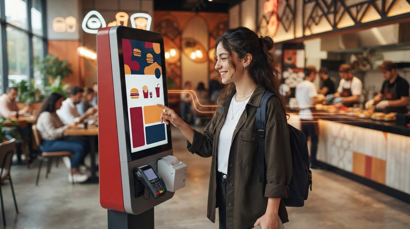 Fast food sipariş kiosku nasıl kullanılır? Adım adım rehber